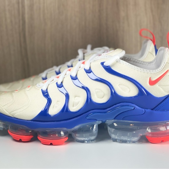 Nike Air Vapormax Plus Coconut Milk Blue Sneakers DM8317-100 Men’s Size 9 - Picture 4 of 11